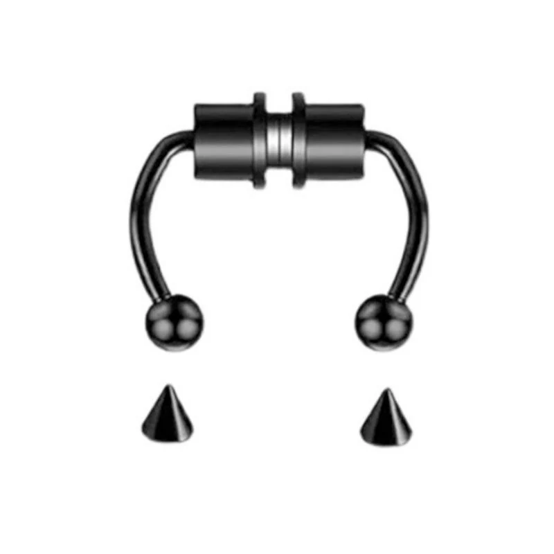 U-Shaped Magnetic Nose Ring - Image 5