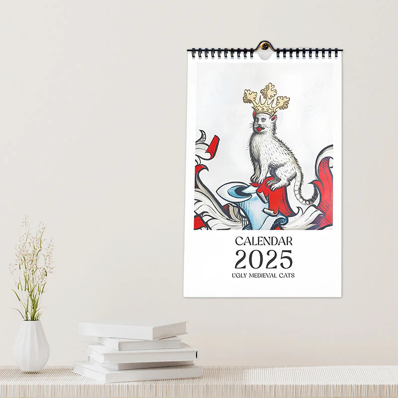 Ugly Medieval Cats Calendar 2025 - Image 10