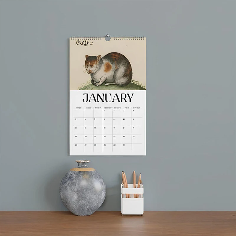 Ugly Medieval Cats Calendar 2025 - Image 7