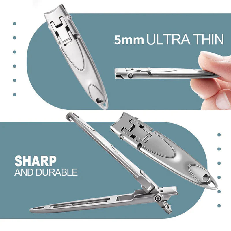 Ultra-thin Portable Nail Clippers - Image 5