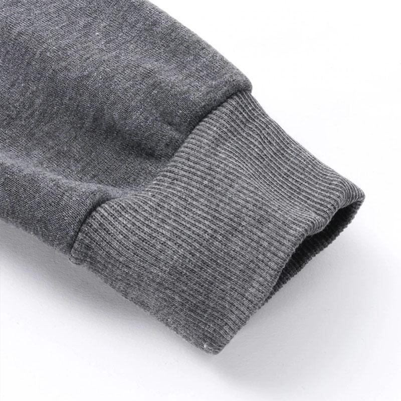 Unisex Long Sleeve Hooded Long Coat - Image 6