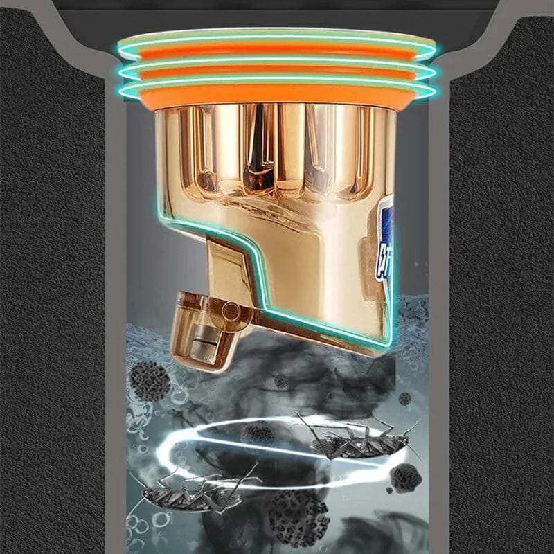 Universal double deodorant floor drain core - Image 6