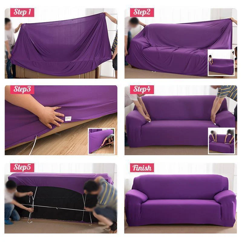 Universal Elastic Sofa Cover - Image 8