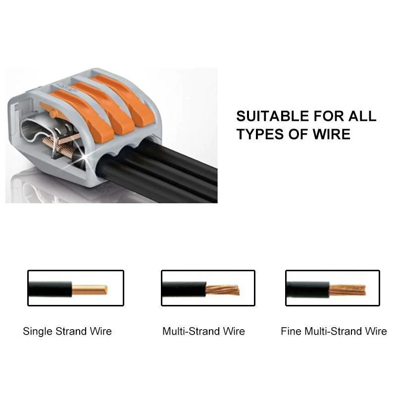 Universal Wire Connector Terminal Block For Fast Wiring (10 PCS) - Image 3