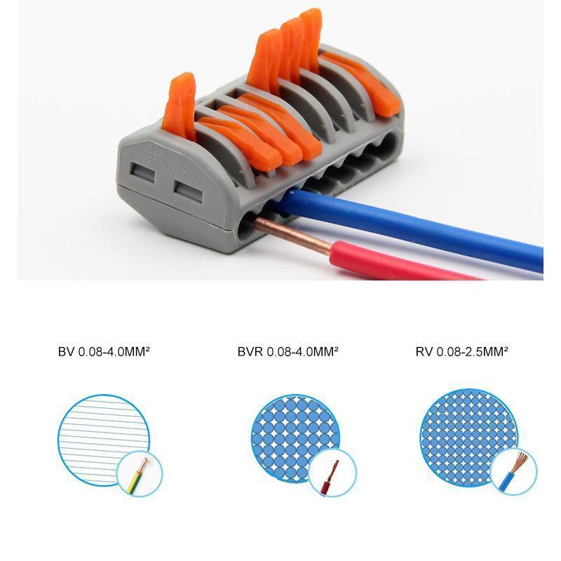 Universal Wire Connector Terminal Block For Fast Wiring (10 PCS) - Image 5