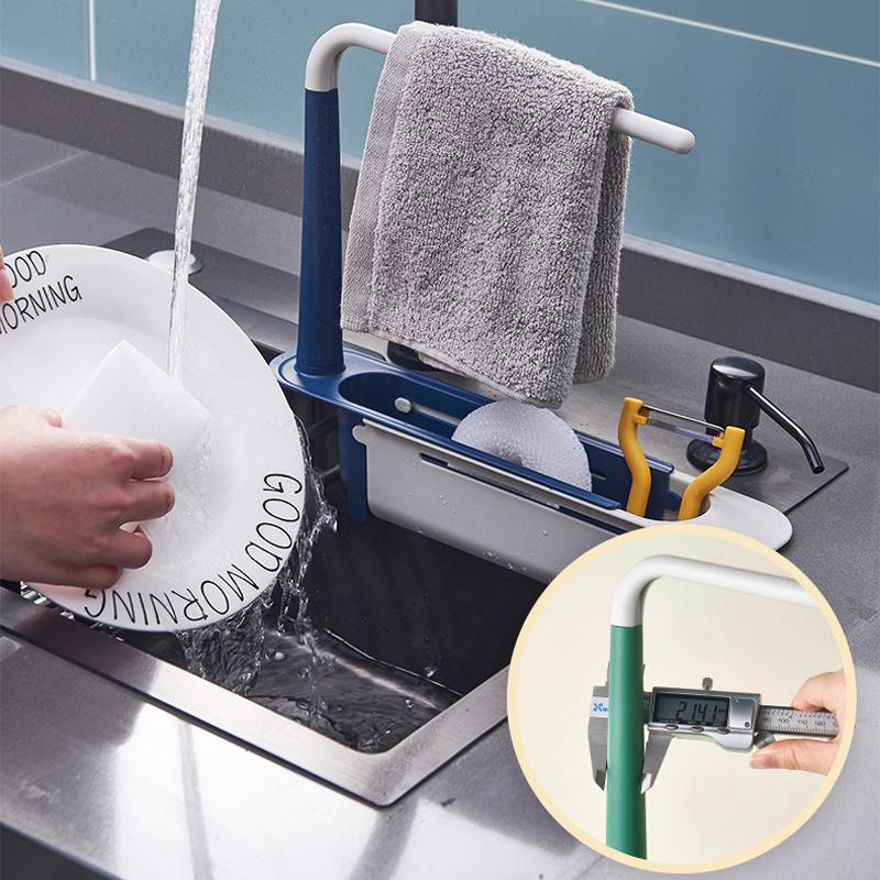 Updated Telescopic Sink Storage Rack - Image 4