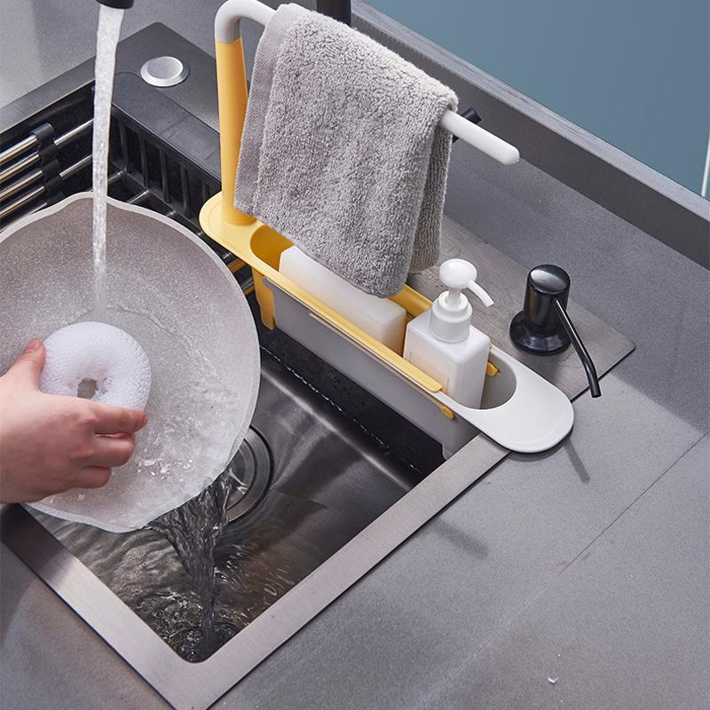Updated Telescopic Sink Storage Rack - Image 7
