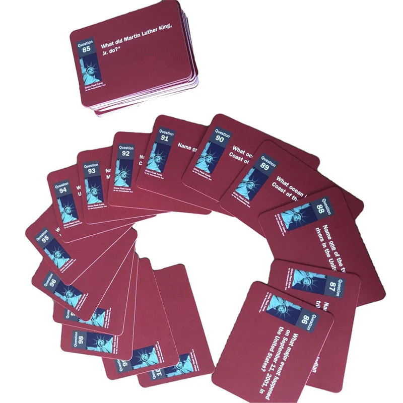 US Citizenship Flash Cards 2024 - Image 5