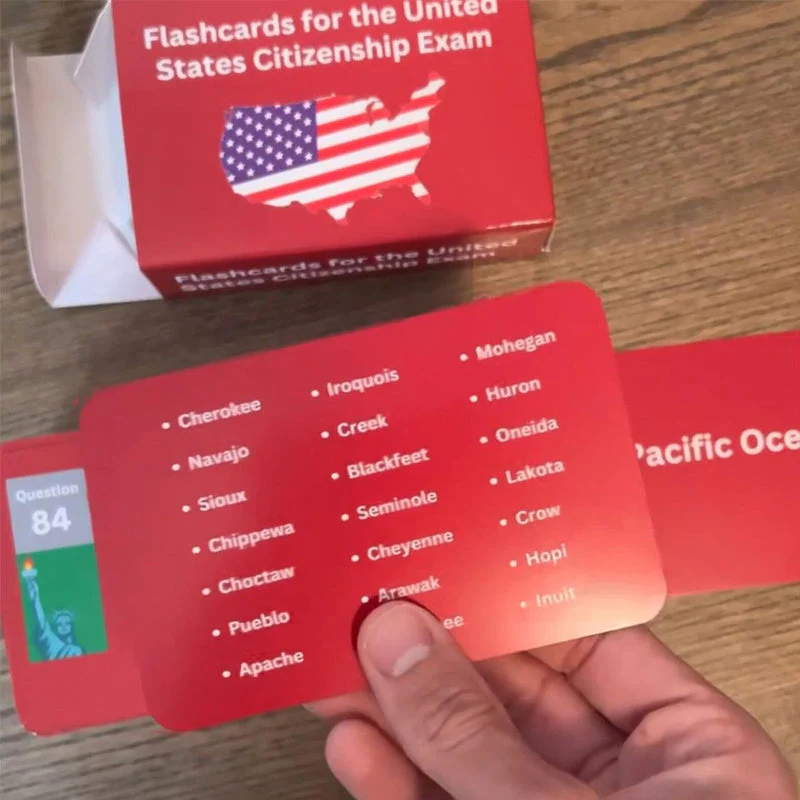 US Citizenship Flash Cards 2024 - Image 7