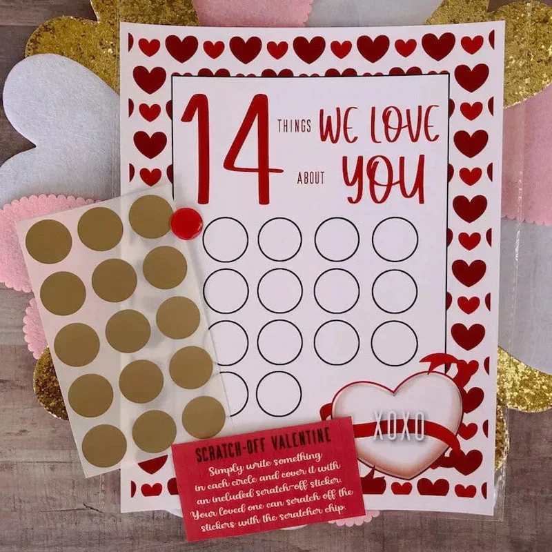 Valentine Scratch Off Print - Image 4