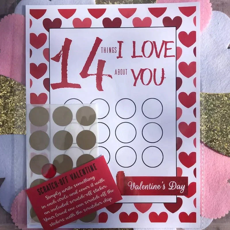 Valentine Scratch Off Print - Image 8