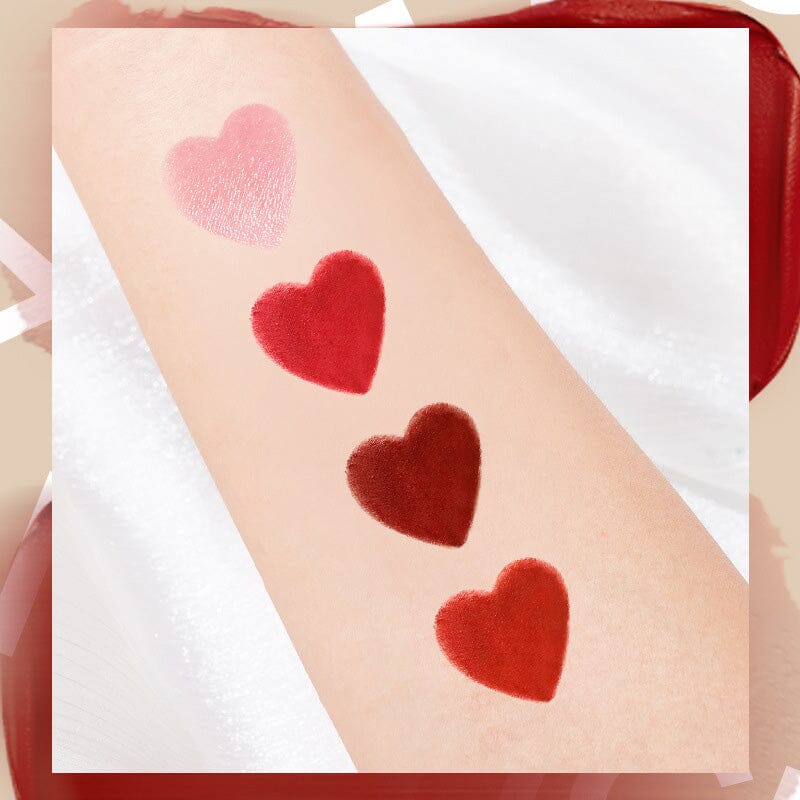 Velvet Matte Lipstick Set with Chain Bag - Image 5