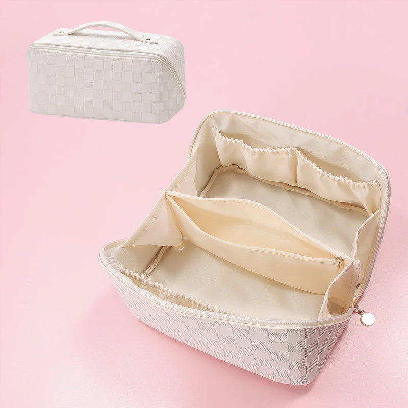 Vintage Check Cosmetic Bag - Image 10