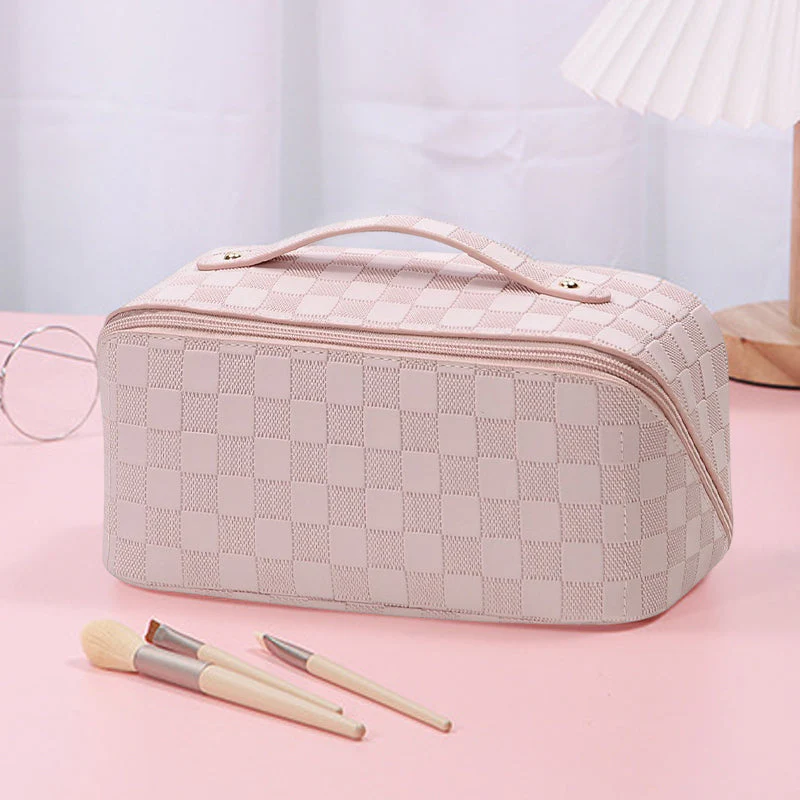 Vintage Check Cosmetic Bag - Image 13