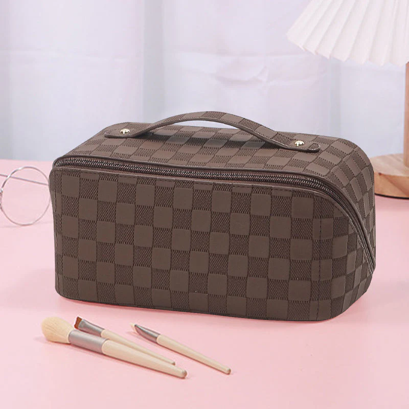 Vintage Check Cosmetic Bag - Image 14