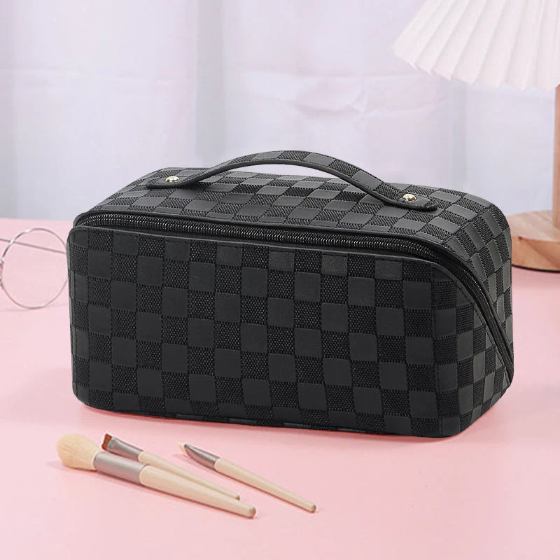 Vintage Check Cosmetic Bag - Image 15