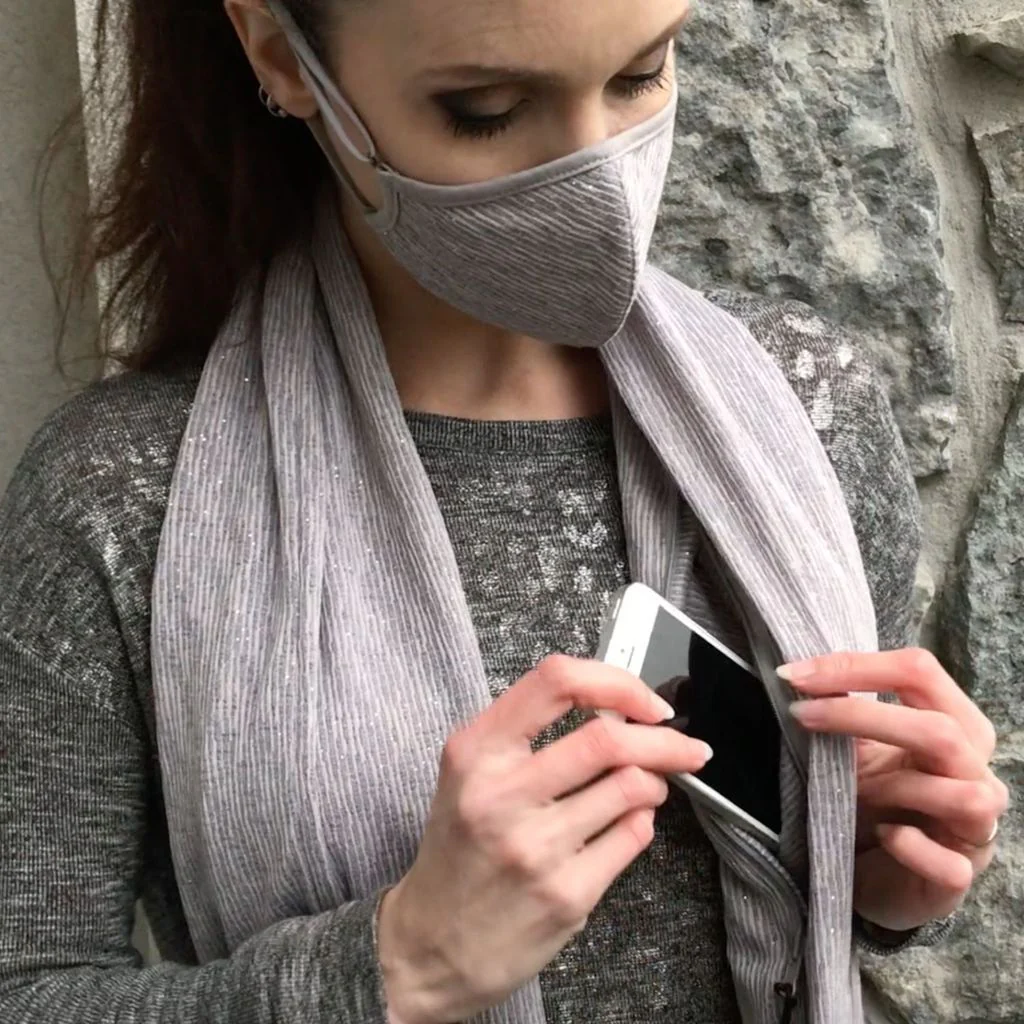 Warm Muffler With Hidden Pocket For Winter - Image 15