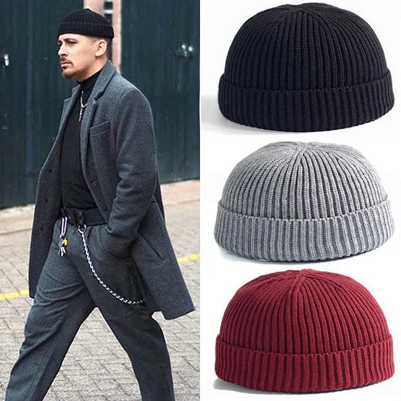 Warm wool knitted hat - Image 2