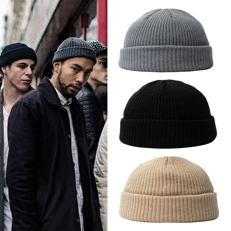 Warm wool knitted hat - Image 3
