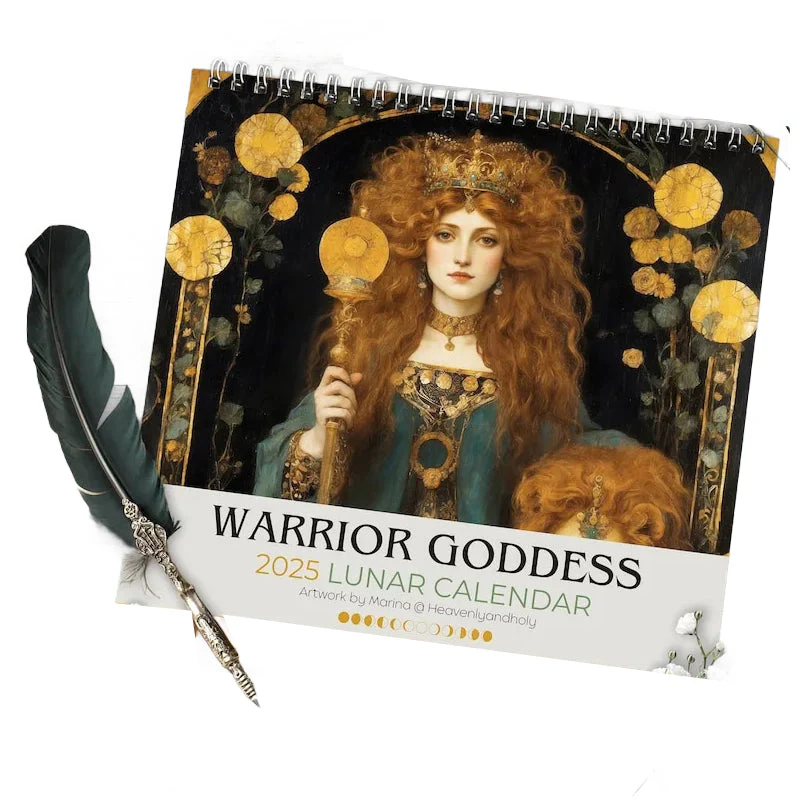 Warrior Goddess 2025 Moon Phase Calendar - Image 14