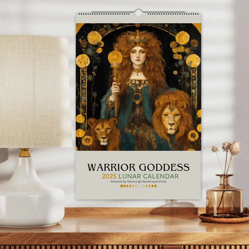 Warrior Goddess 2025 Moon Phase Calendar - Image 7