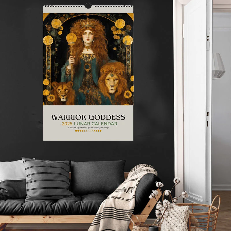 Warrior Goddess 2025 Moon Phase Calendar - Image 8