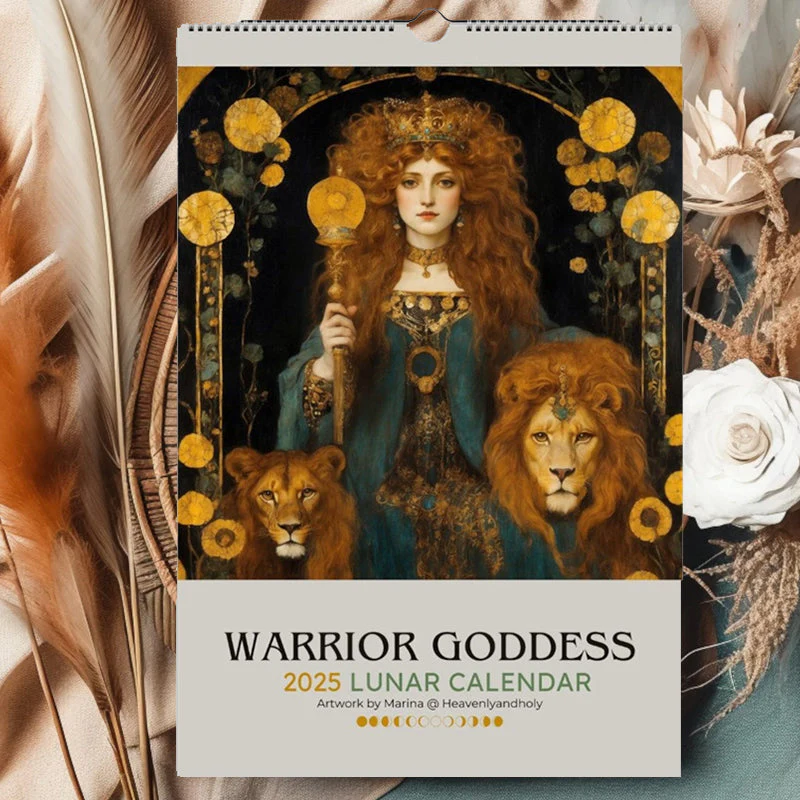 Warrior Goddess 2025 Moon Phase Calendar - Image 9