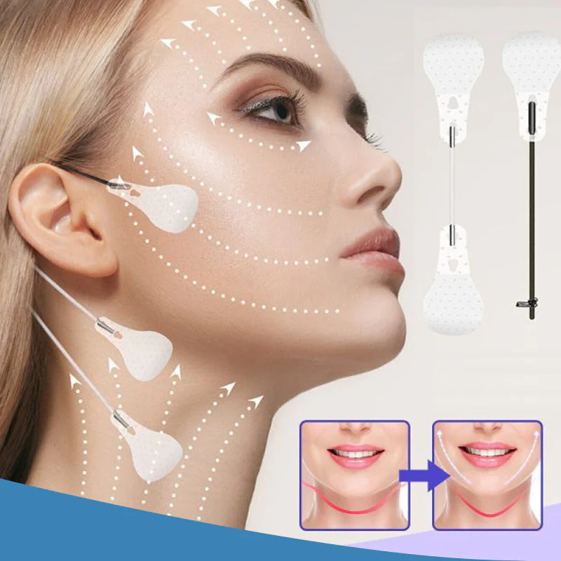 Waterproof Invisible Face Lift Stickers - Image 4