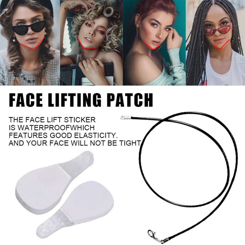 Waterproof Invisible Face Lift Stickers - Image 5