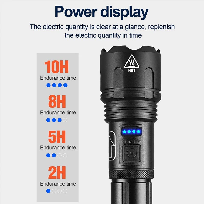 Waterproof laser military flashlight - Image 8