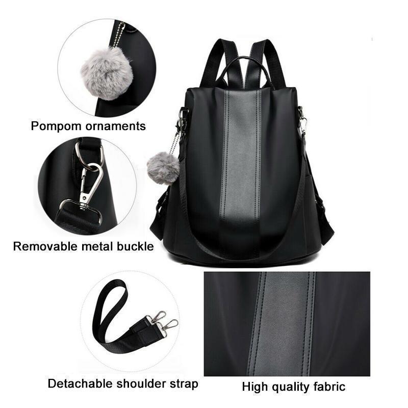 Waterproof Nylon Anti-theft Backpack - Image 7