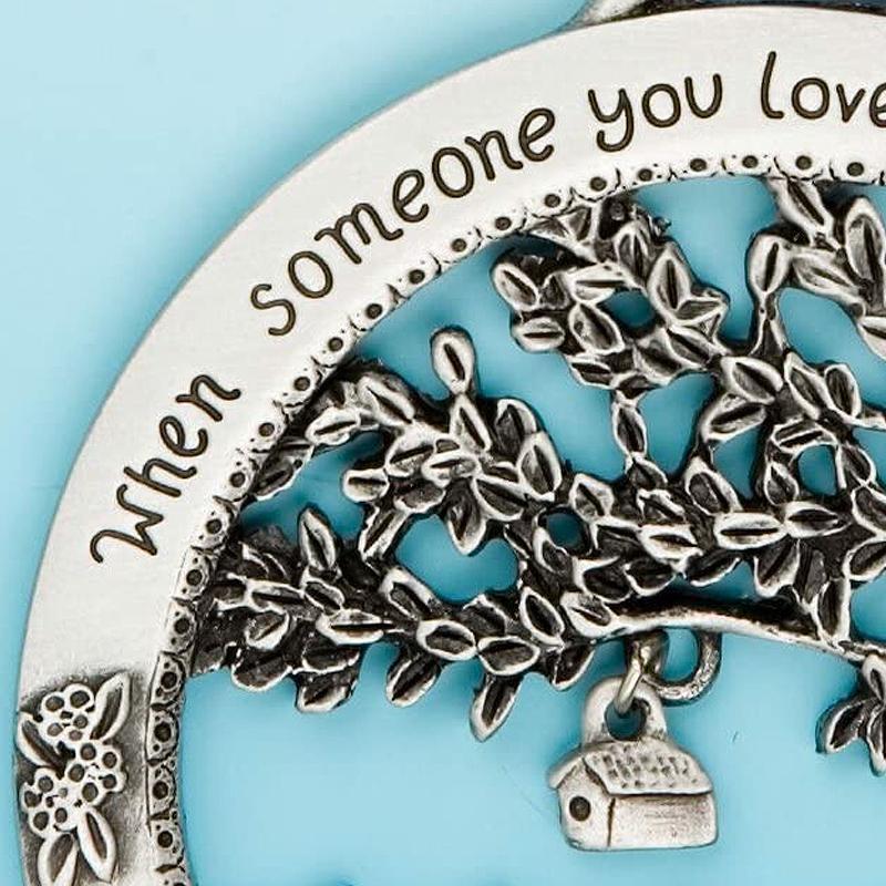 "When Someone You Love Becomes a Memory" - Merry Christmas Memorial Ornament - Image 8