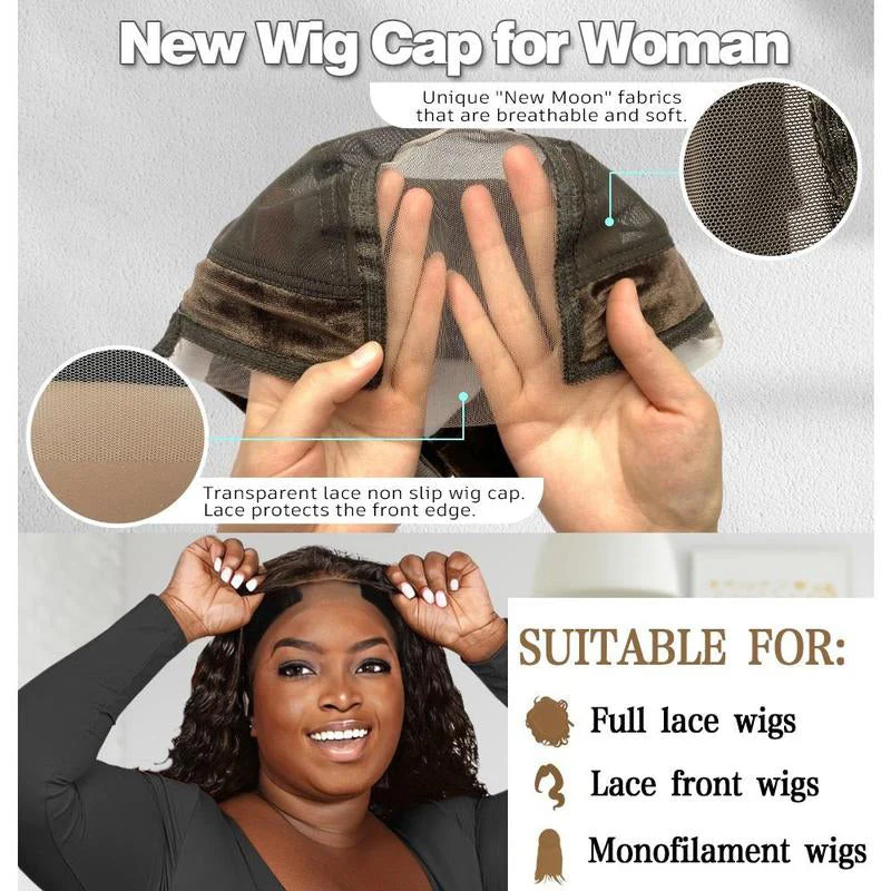 Wig Cap with Grip Band for Keeping Wigs in Place - Image 6