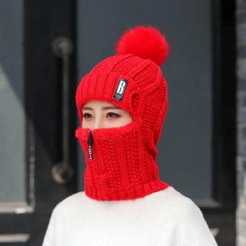 Winter Siamese Windproof Hat - Image 3