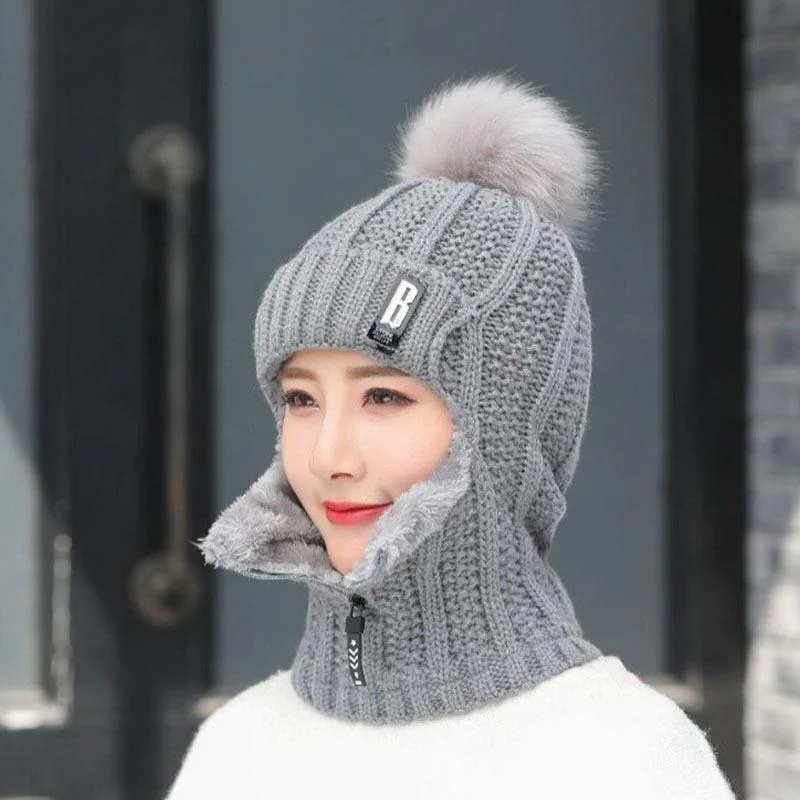 Winter Siamese Windproof Hat - Image 7