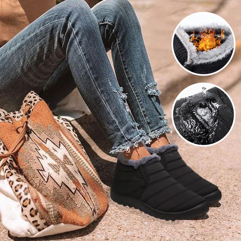 Winter Waterproof Snow Ankle Boot - Image 2