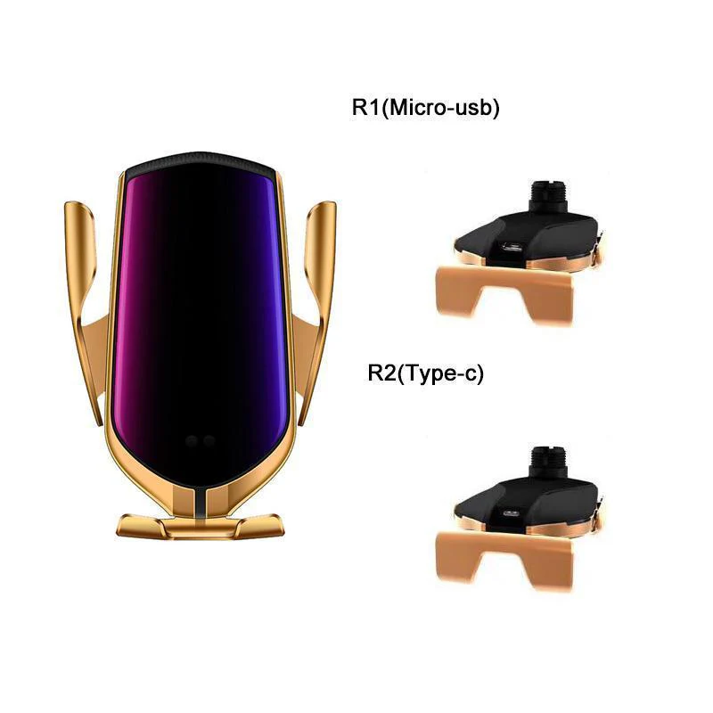 Wireless Automatic Sensor Car Phone Holder and Charger - Image 5