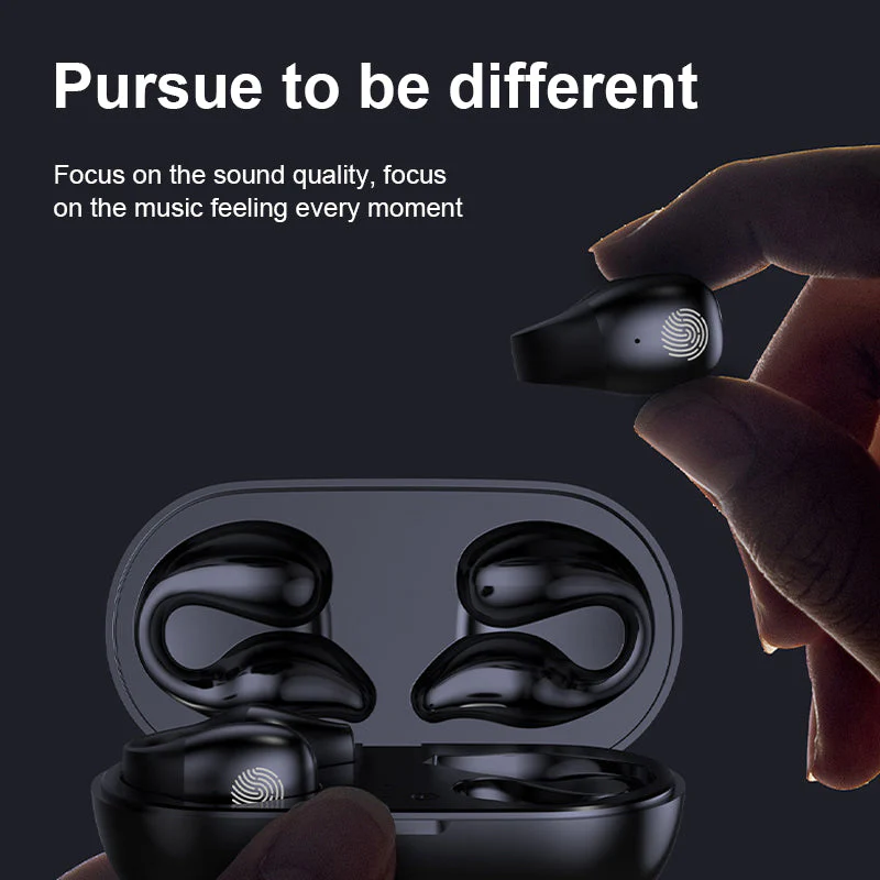Wireless Ear Clip Bone Conduction Headphones - Image 9
