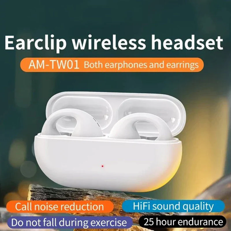 Wireless Ear Clip Bone Conduction Headphones - Image 3