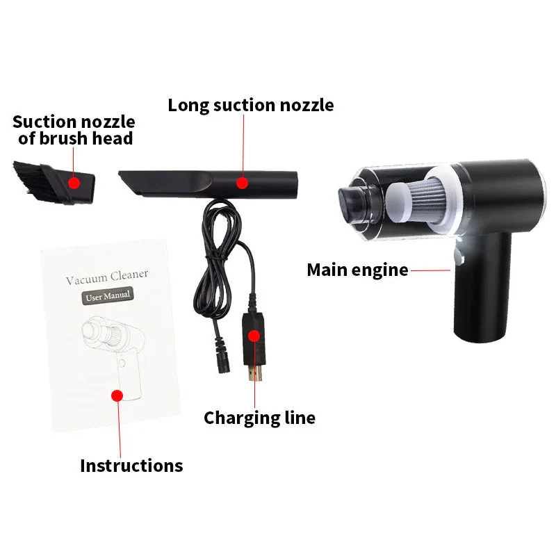 Wireless Handheld Car Vacuum Cleaner - Image 16