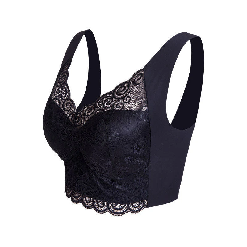 Wireless Push-up Bra In Lace - Image 7