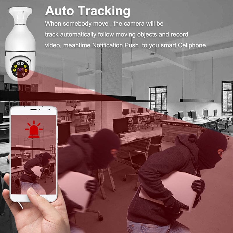 Wireless Wifi Light Bulb Camera Security Camera - Image 15