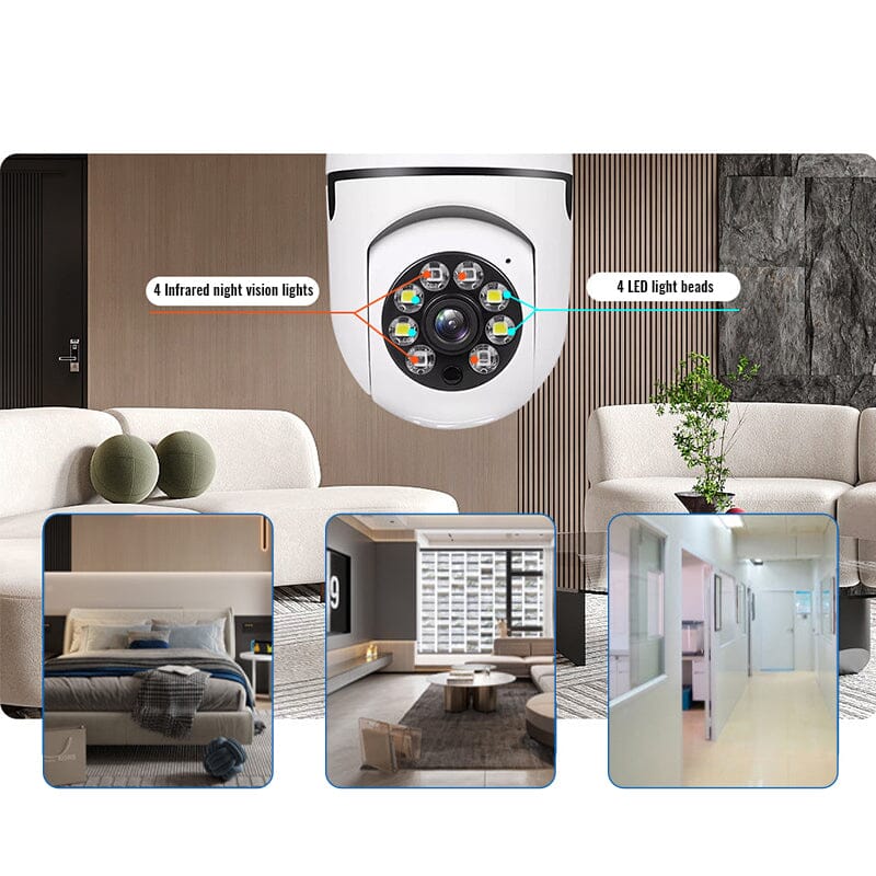 Wireless Wifi Light Bulb Camera Security Camera - Image 17