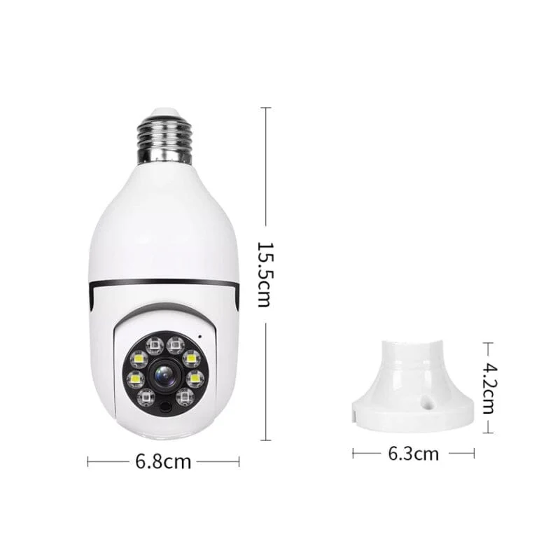 Wireless Wifi Light Bulb Camera Security Camera - Image 18
