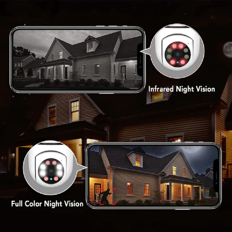 Wireless Wifi Light Bulb Camera Security Camera - Image 5