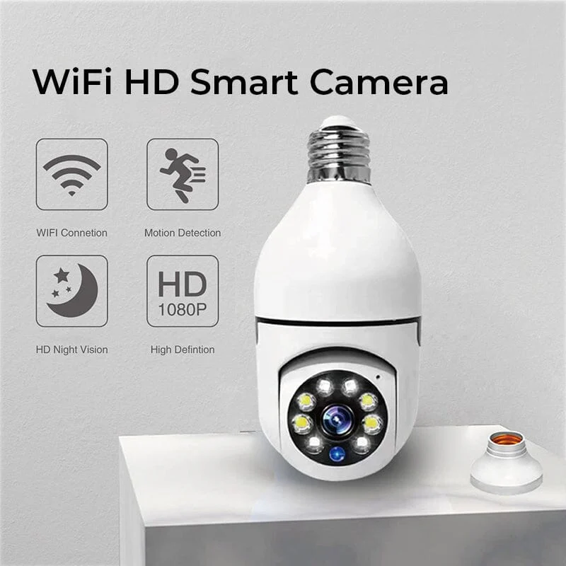 Wireless Wifi Light Bulb Camera Security Camera - Image 7