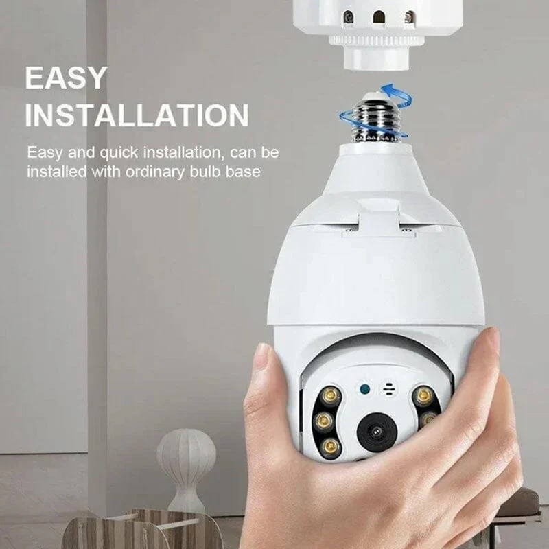 Wireless Wifi Light Bulb Camera Security Camera - Image 8