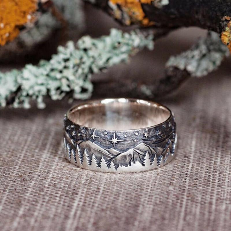 Wolf and She-wolf Paired Rings - Image 3