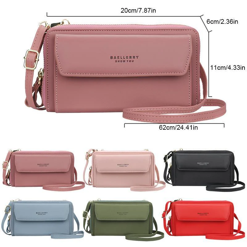 Women Large Capacity Phone Bag Crossbody Bag - Image 5