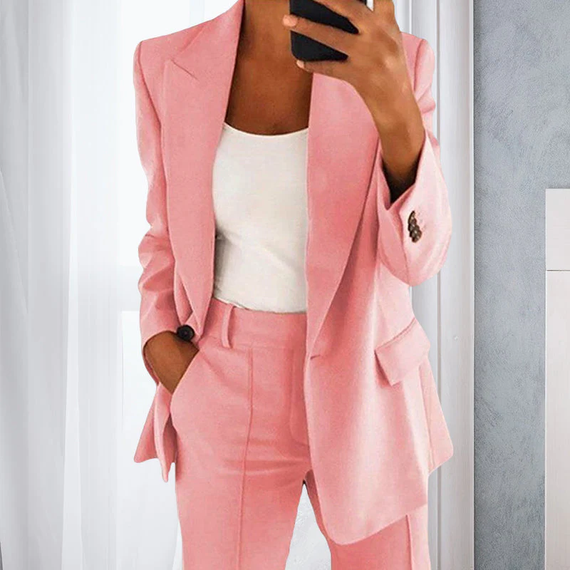 Women Long Sleeve Blazer - Image 11